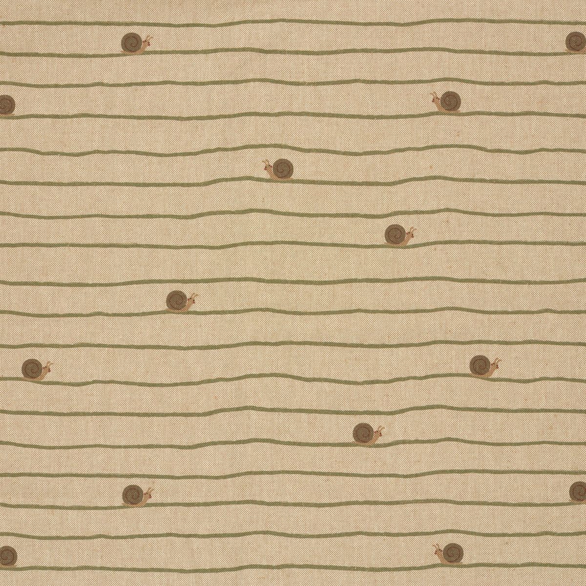 Leinenoptik Schnecken – Beige