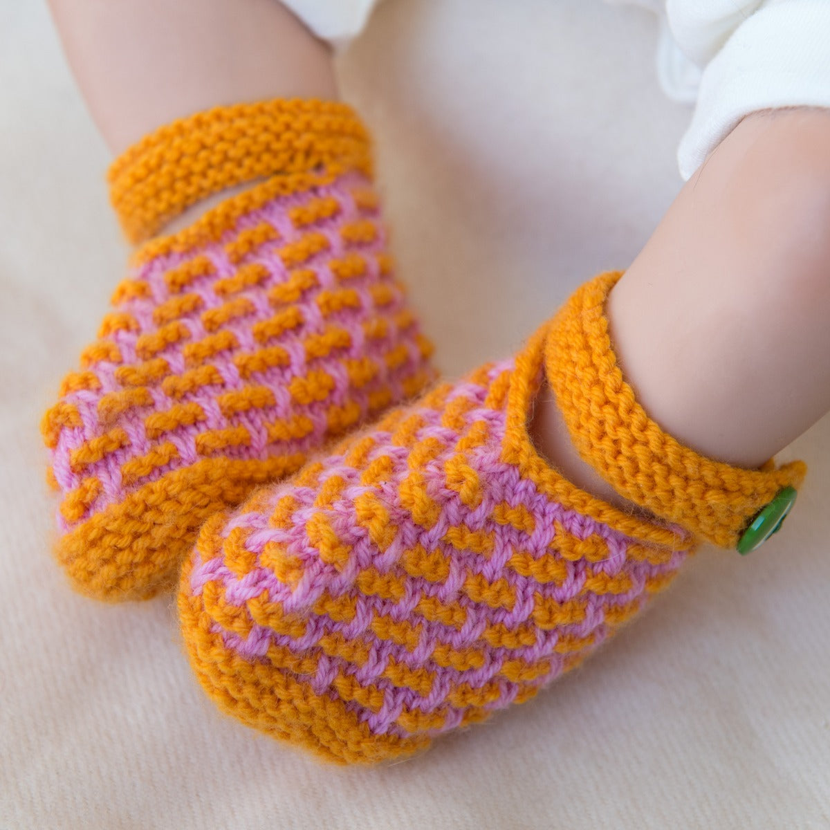 Babyschühchen mit Riegel