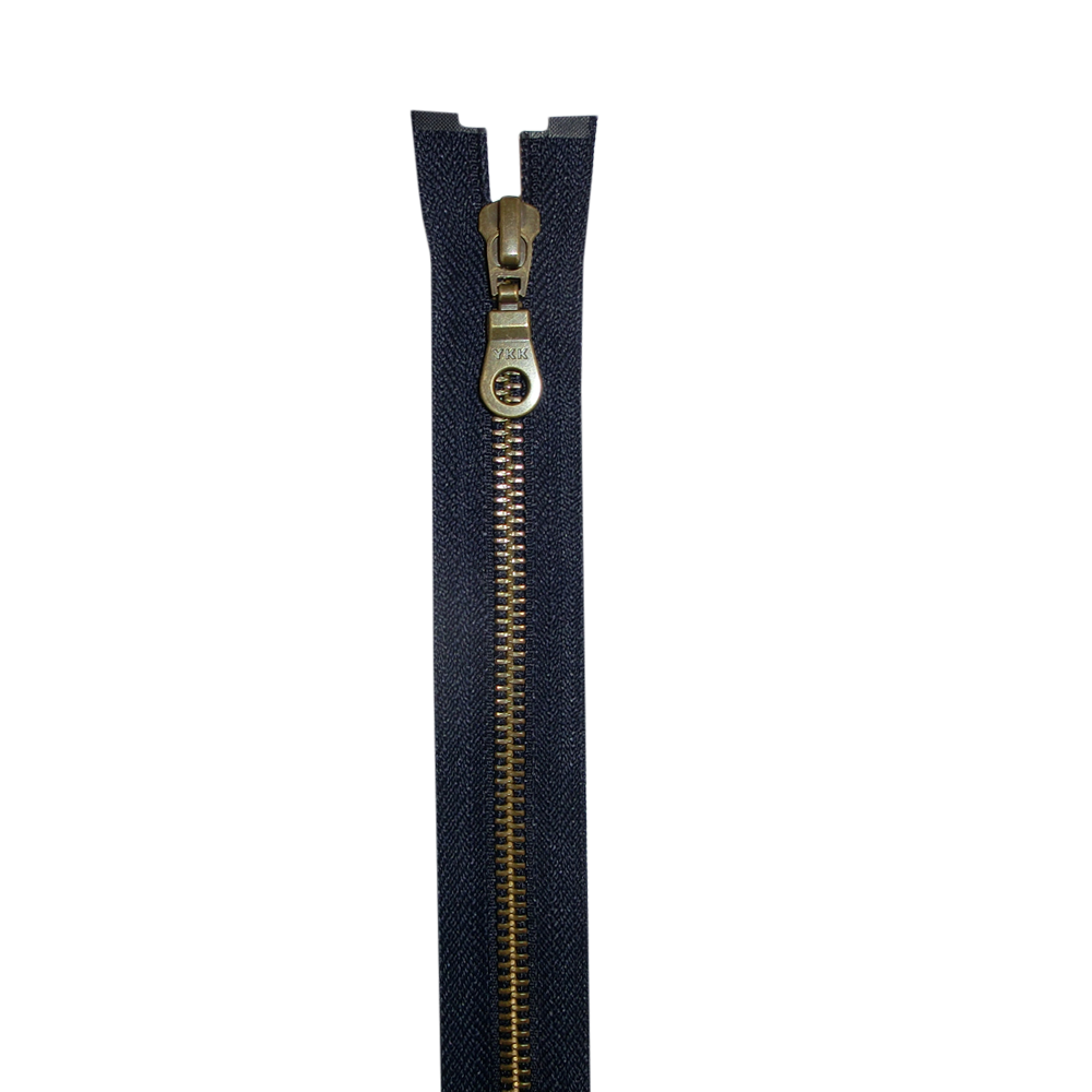 YKK Metall-Reißverschluss – teilbar – 5 mm – 50 cm
