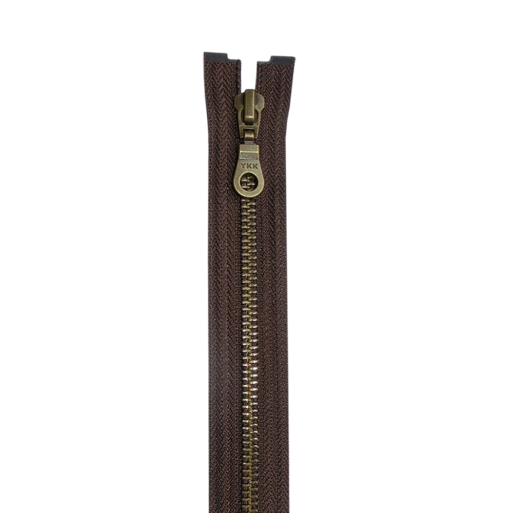 YKK Metall-Reißverschluss – teilbar – 5 mm – 75 cm