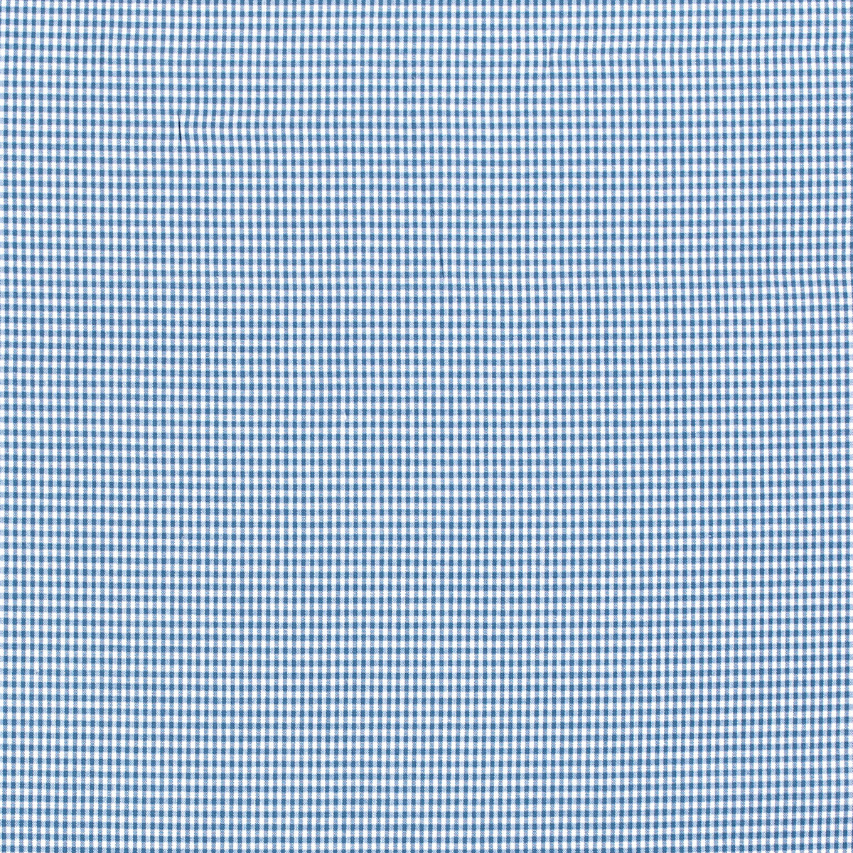 Baumwollpopeline Karo – Indigo