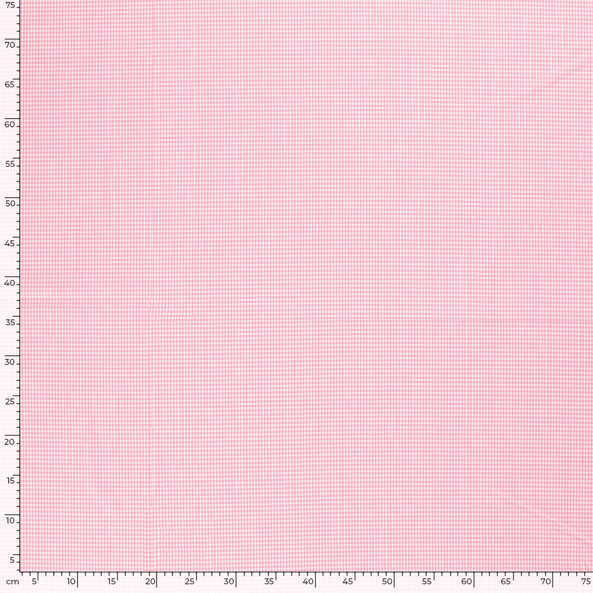 Baumwollpopeline Karo – Rosa