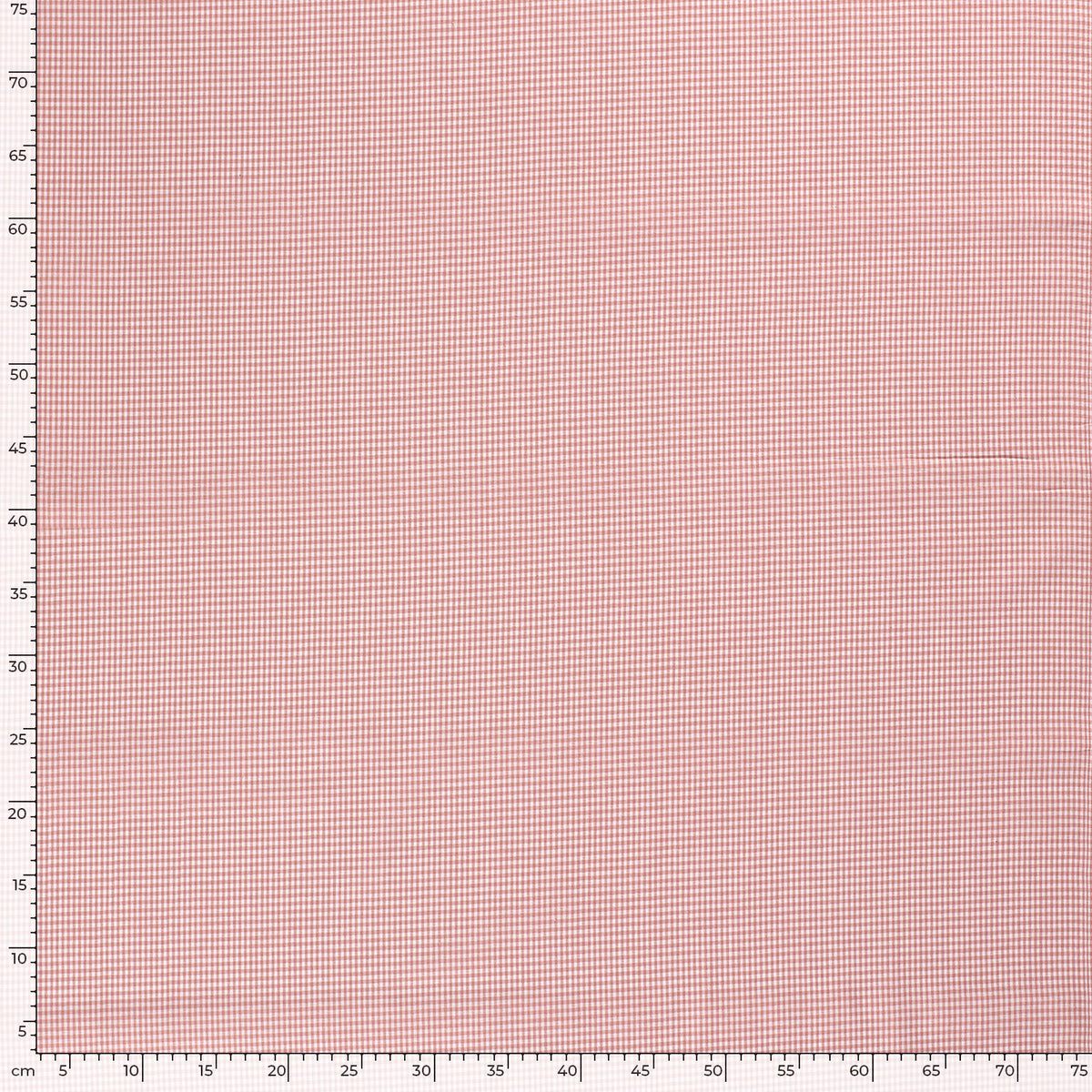 Baumwollpopeline Karo – Rosa