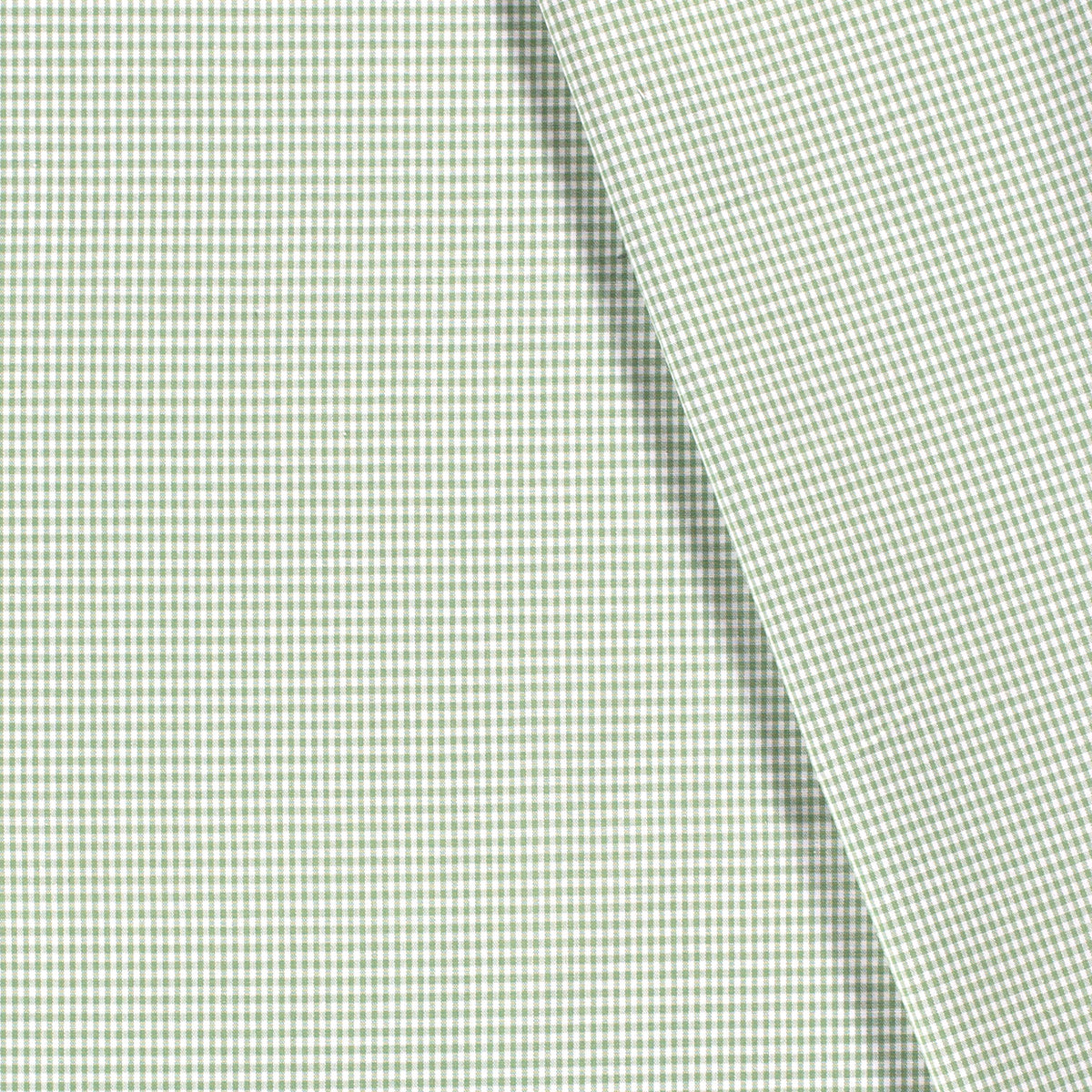 Baumwollpopeline Karo – Mint