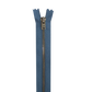 YKK Metall-Reißverschluss – nicht teilbar – 3 mm – 14 cm
