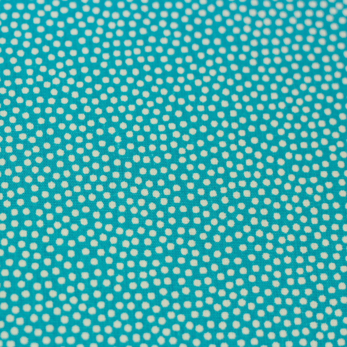 Swafing Dotty Baumwollwebware – weiß/hellblau