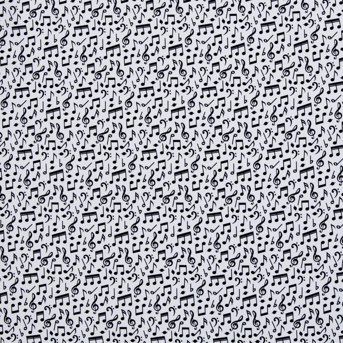 Swafing Tim Baumwollstoff – schwarz/weiß 692011