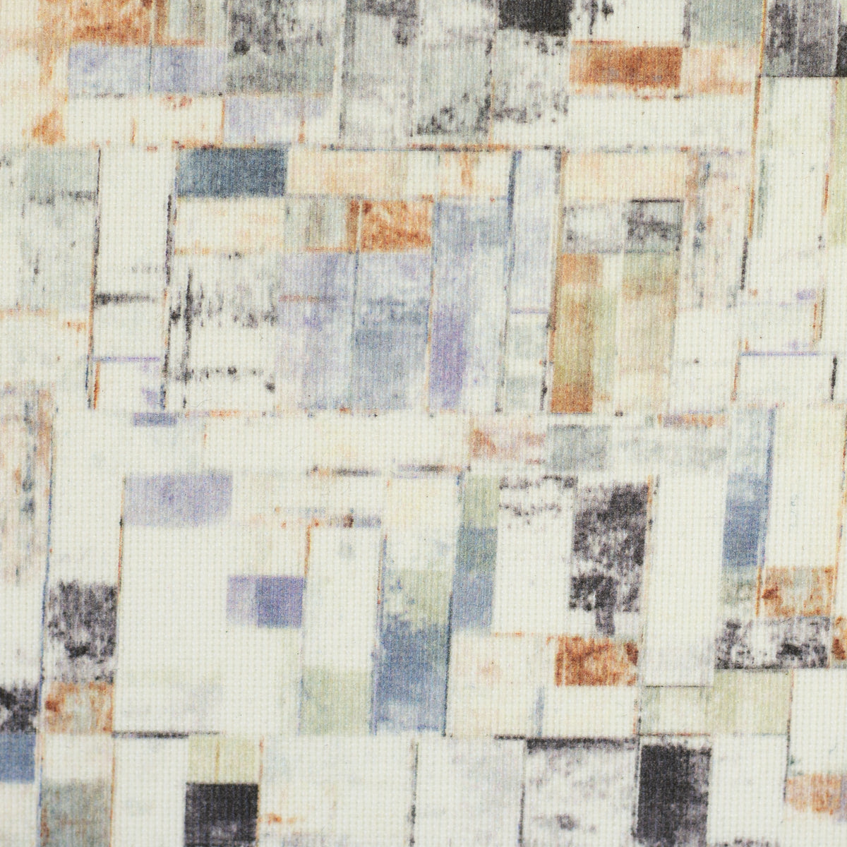 Swafing Alsfeld *beschichtet* beschichtete Baumwolle – blau/beige/naturwei