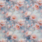 Swafing Flowing Bloom Polyesterstoff – hellrosa/hellblau
