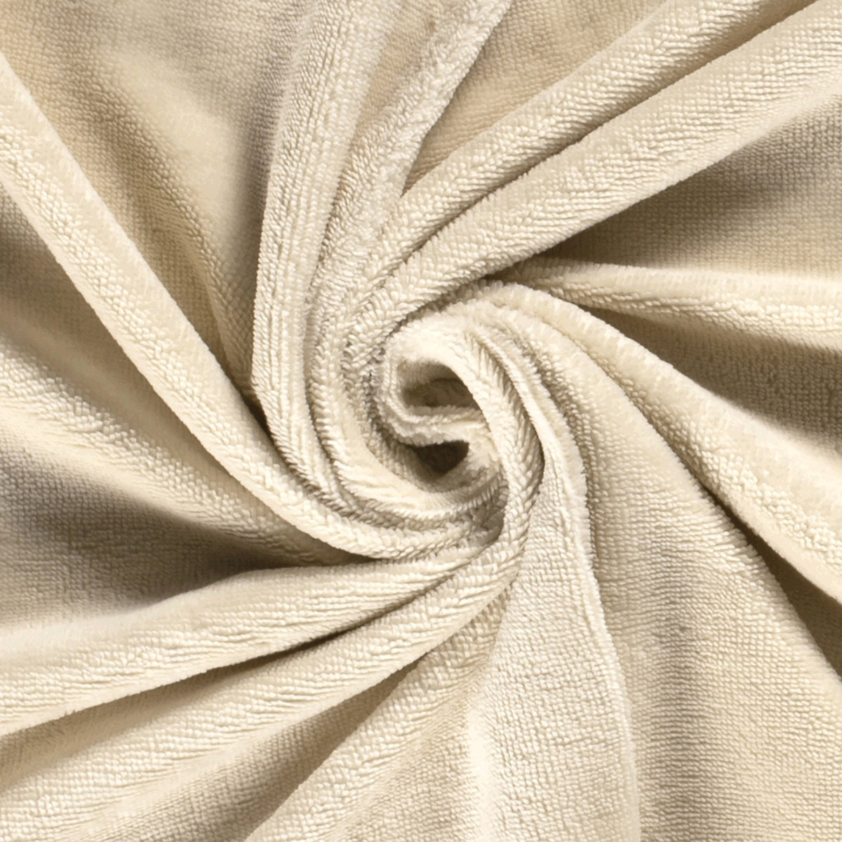 Bambus-Fleece Uni – Beige