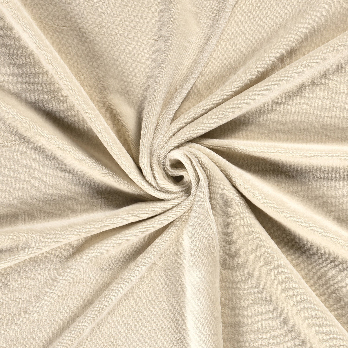 Bambus-Fleece Uni – Beige