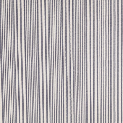 Seersucker Streifen blau