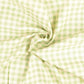 Baumwollwebware Karo apricot