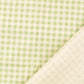 Baumwollwebware Karo apricot