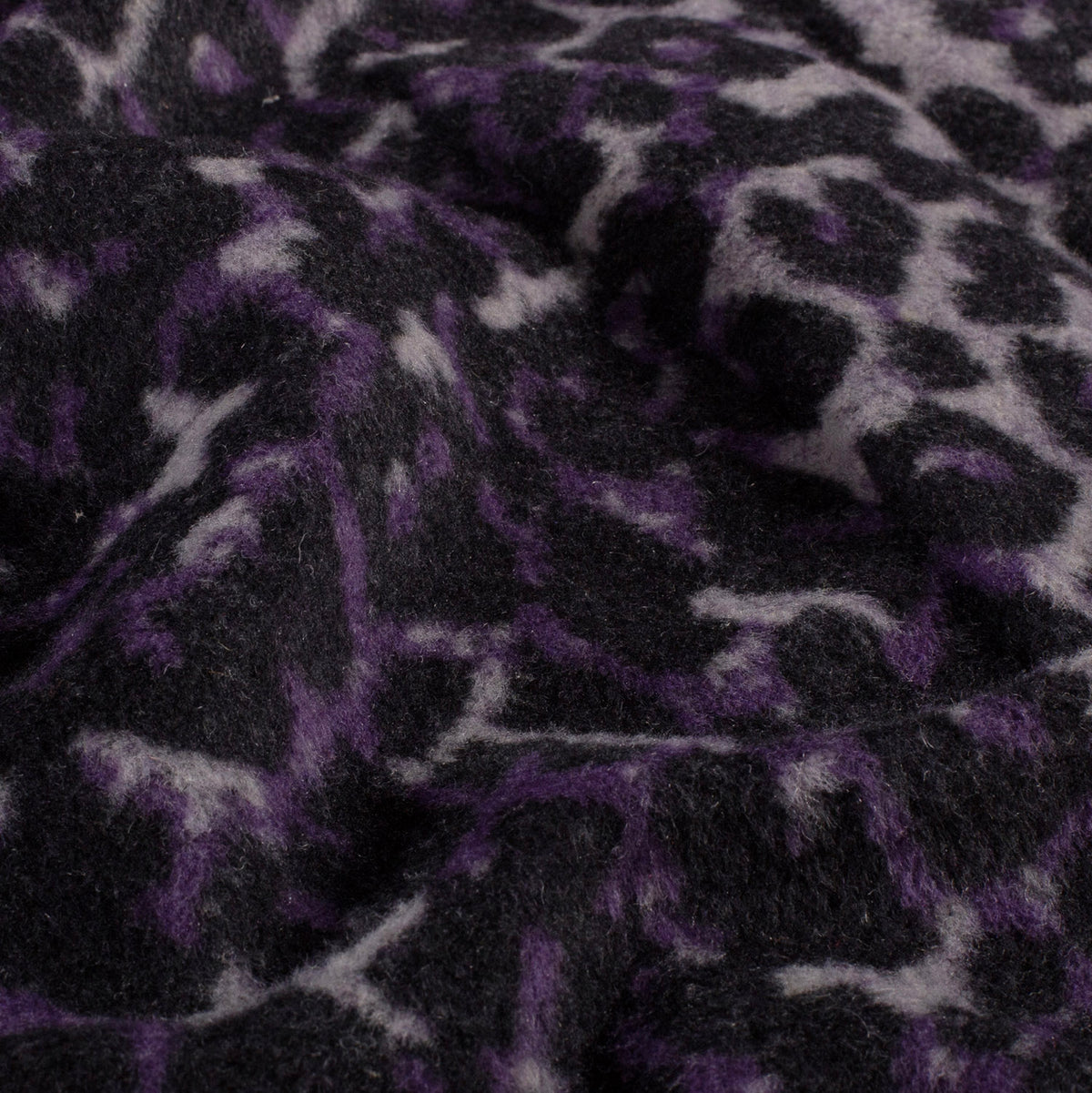 Jacquard Leoparden – Aubergine