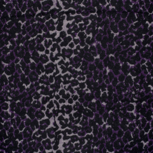 Jacquard Leoparden – Aubergine