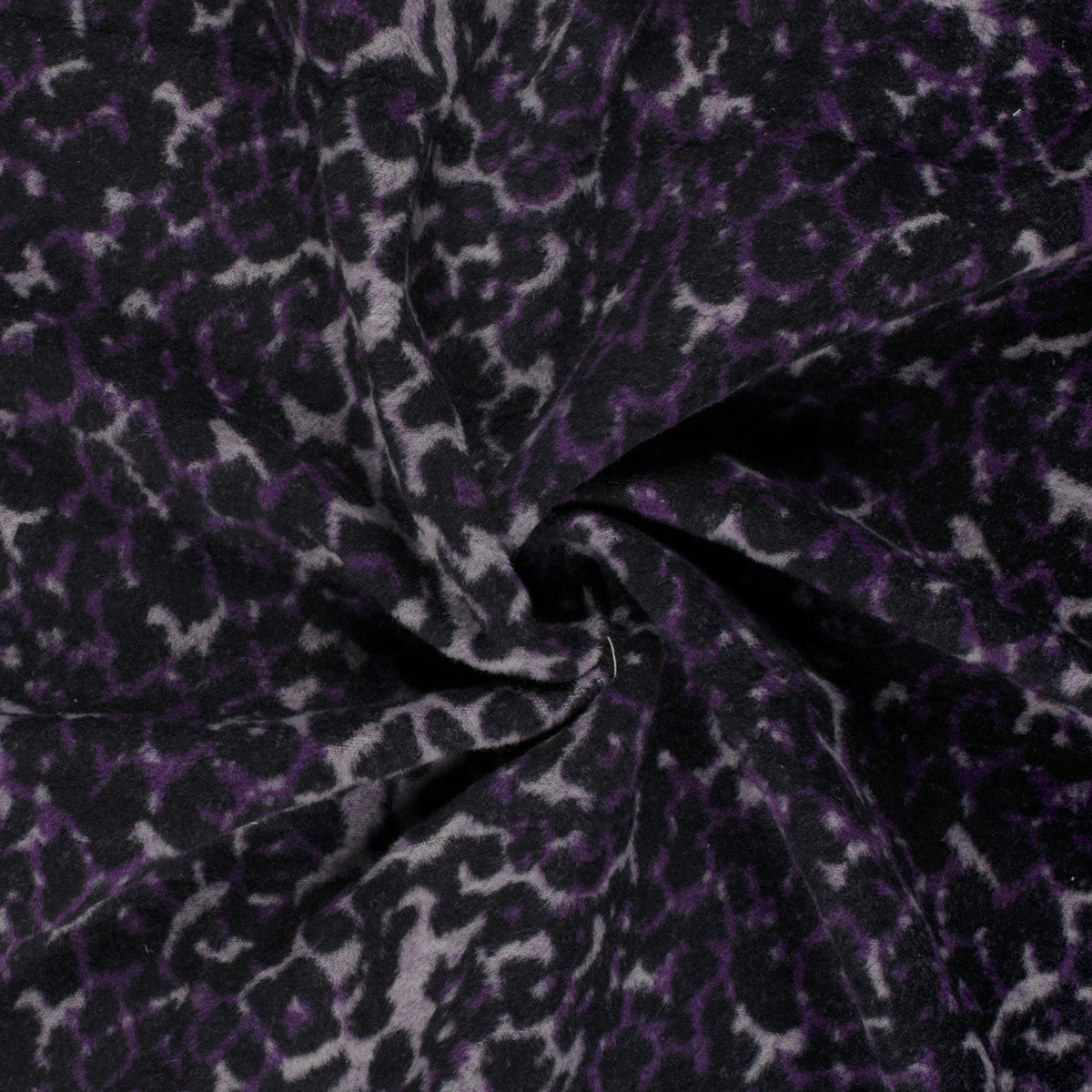 Jacquard Leoparden – Aubergine