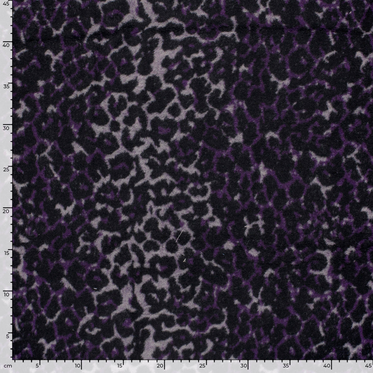 Jacquard Leoparden – Aubergine