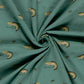 Musselin Krokodile – Indigo