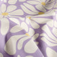 Baumwollpopeline Blumen – Lila