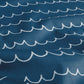 Baumwollpopeline Aqua – Cobalt