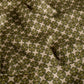 Viskosesatin Abstrakt – Khaki-Grün