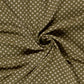 Viskosesatin Abstrakt – Khaki-Grün