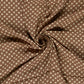 Viskosesatin Abstrakt – Braun