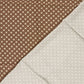 Viskosesatin Abstrakt – Braun