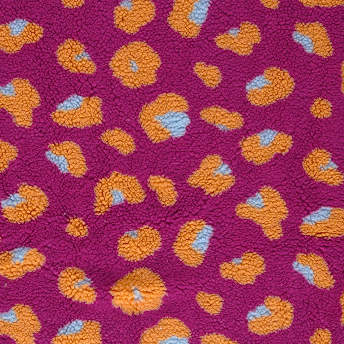 Sherpa-Fleece Leoparden – Fuchsia