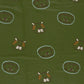 French Terry Löwen – Khaki-Grün