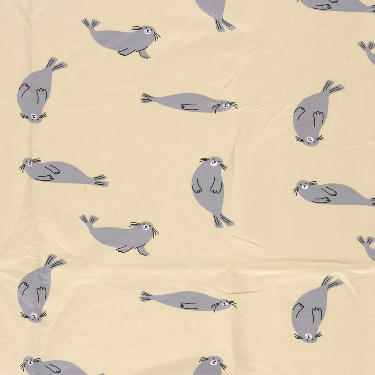 French Terry Tiere – Beige