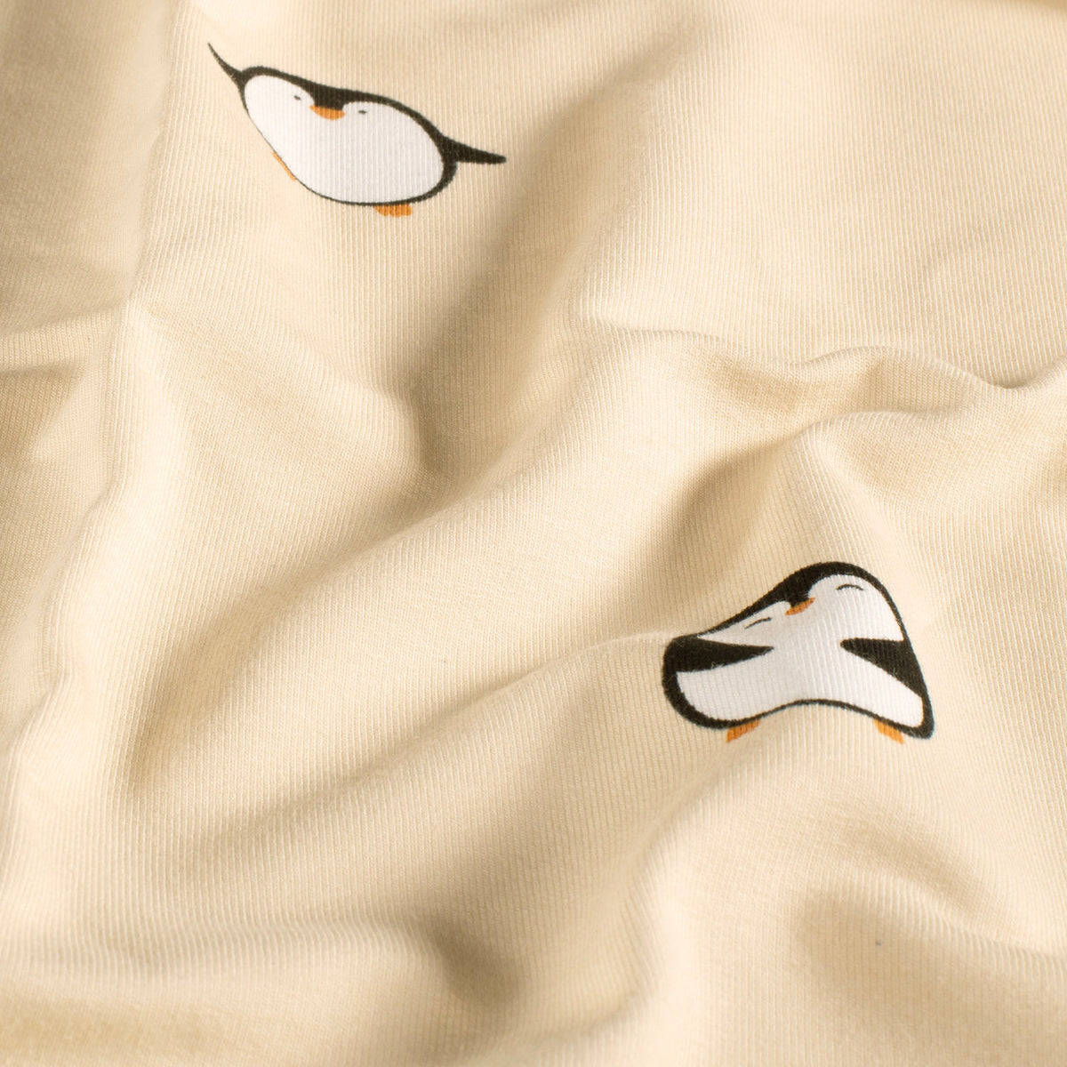 French Terry Pinguine – Beige