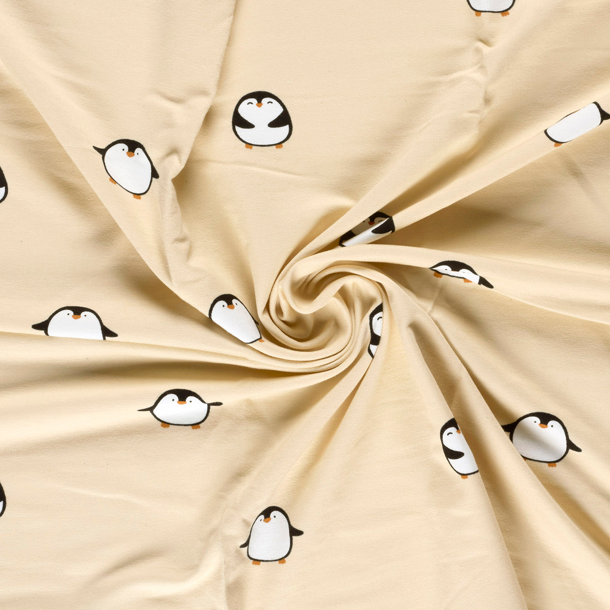 French Terry Pinguine – Beige