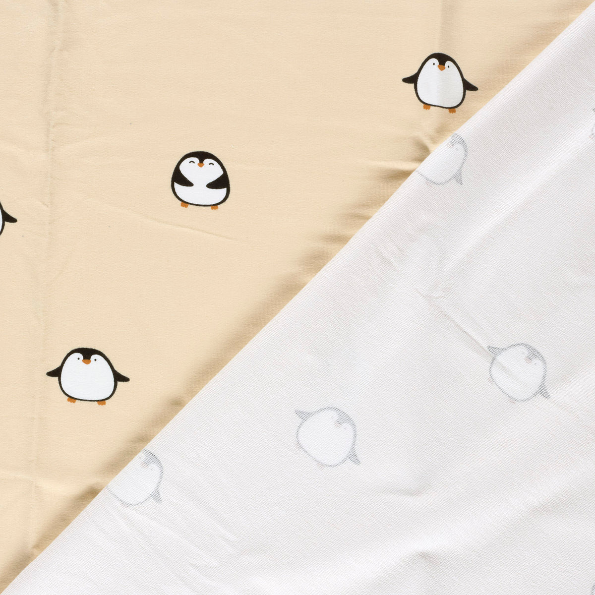 French Terry Pinguine – Beige
