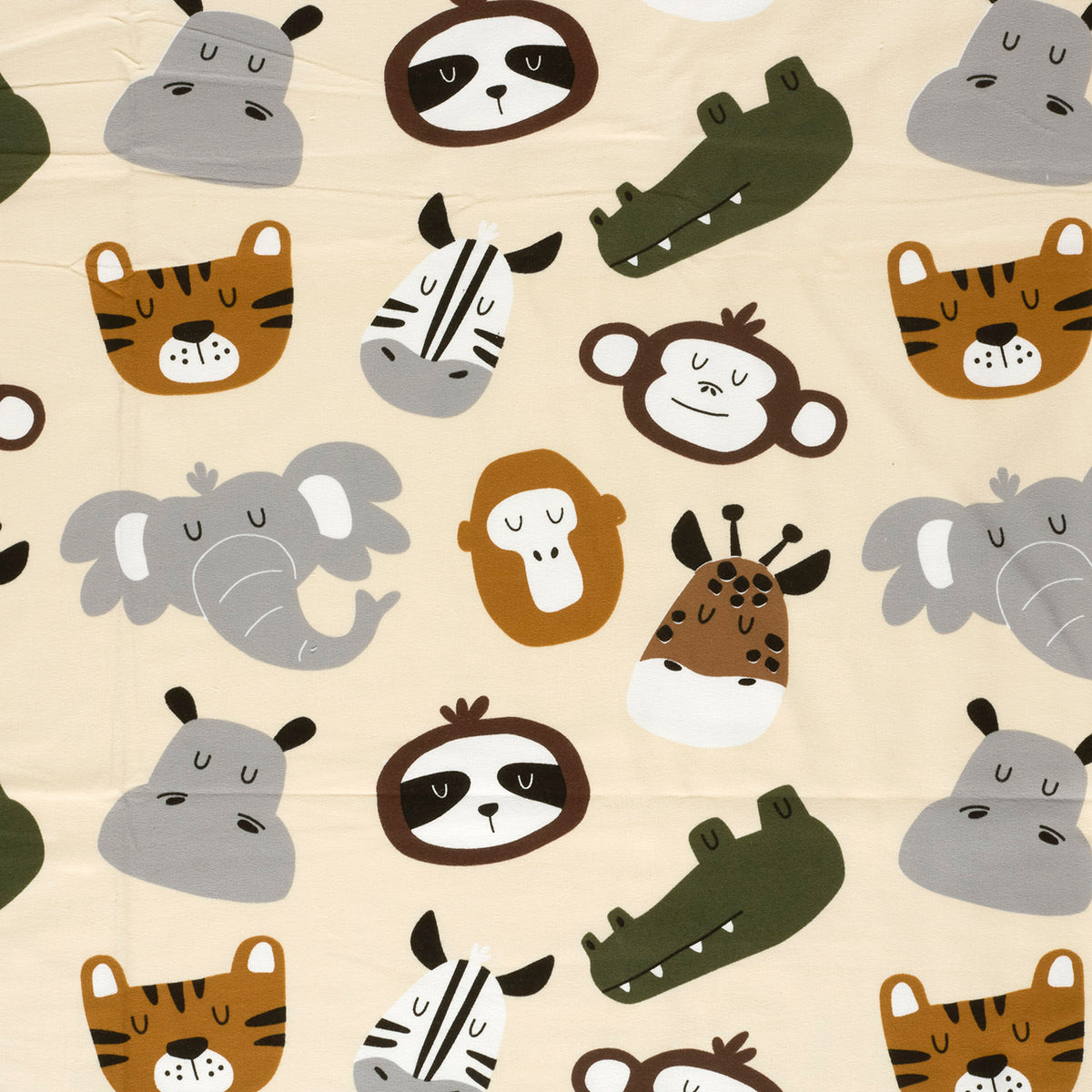 French Terry Abstrakt – Beige