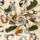 French Terry Abstrakt – Beige