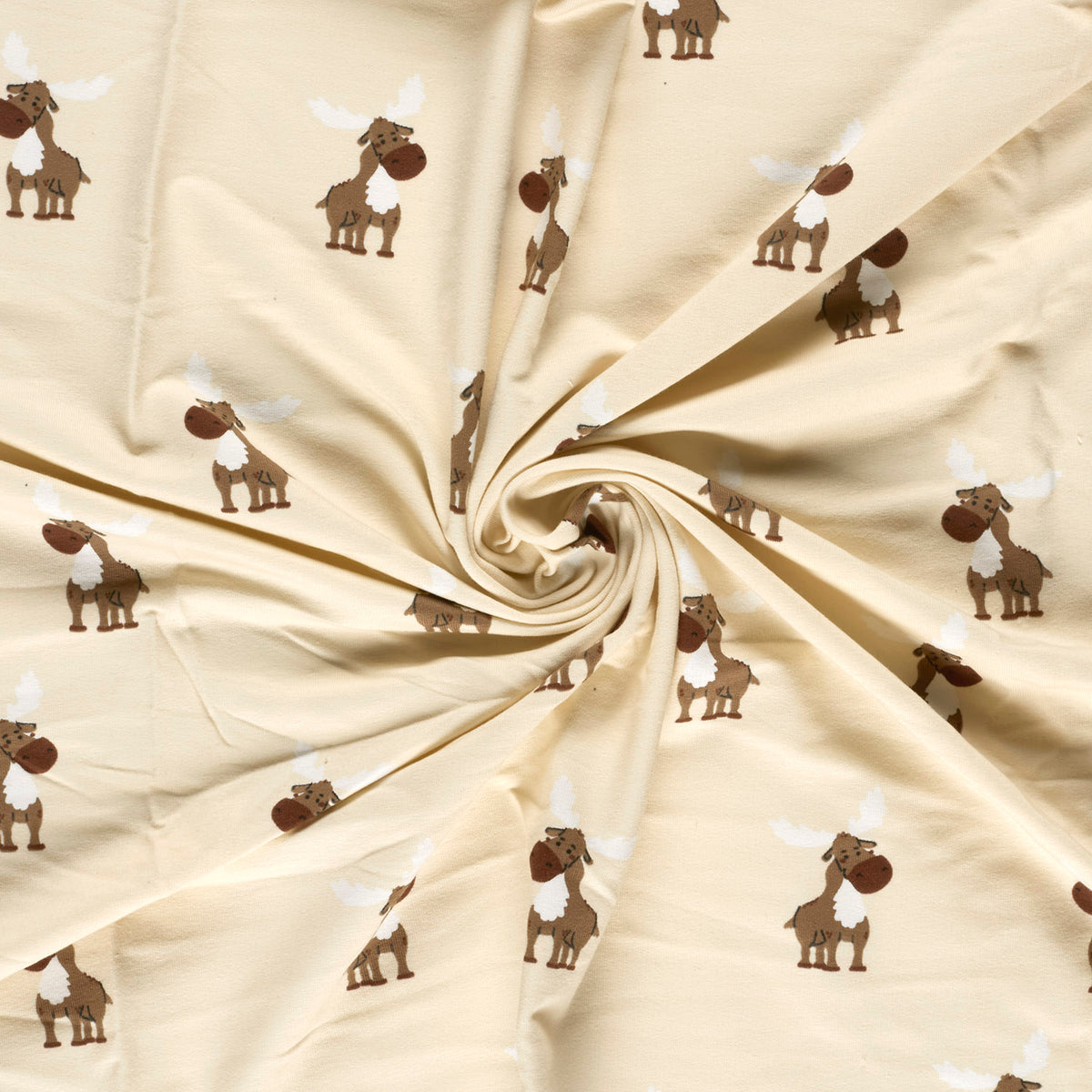 French Terry Tiere – Beige
