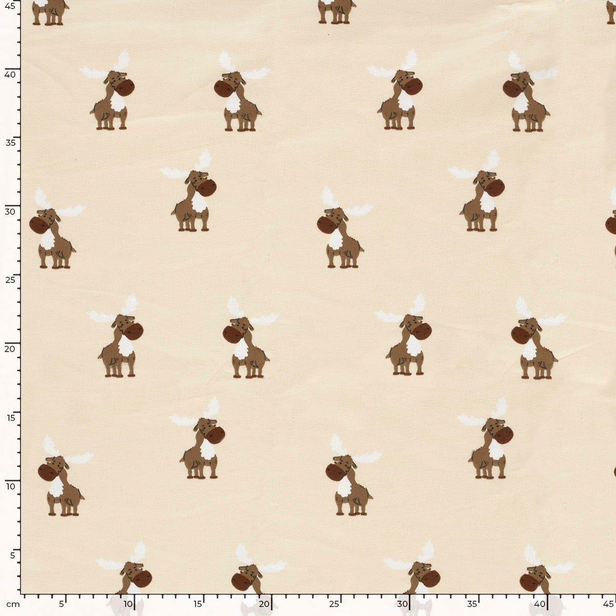 French Terry Tiere – Beige