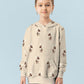 French Terry Tiere – Beige