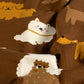 French Terry Hunde – Braun