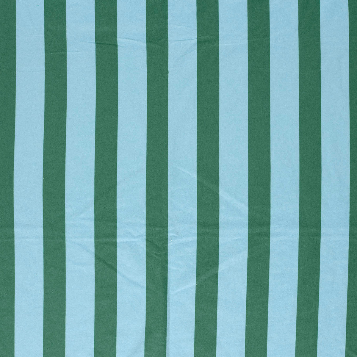 French Terry Streifen – Babyblau