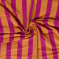 French Terry Streifen – Orange