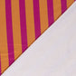 French Terry Streifen – Orange
