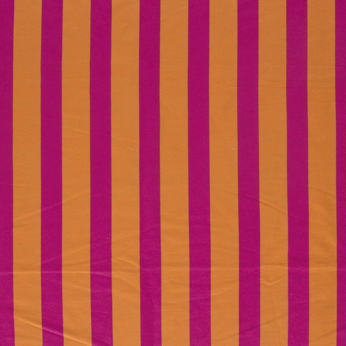 French Terry Streifen – Orange