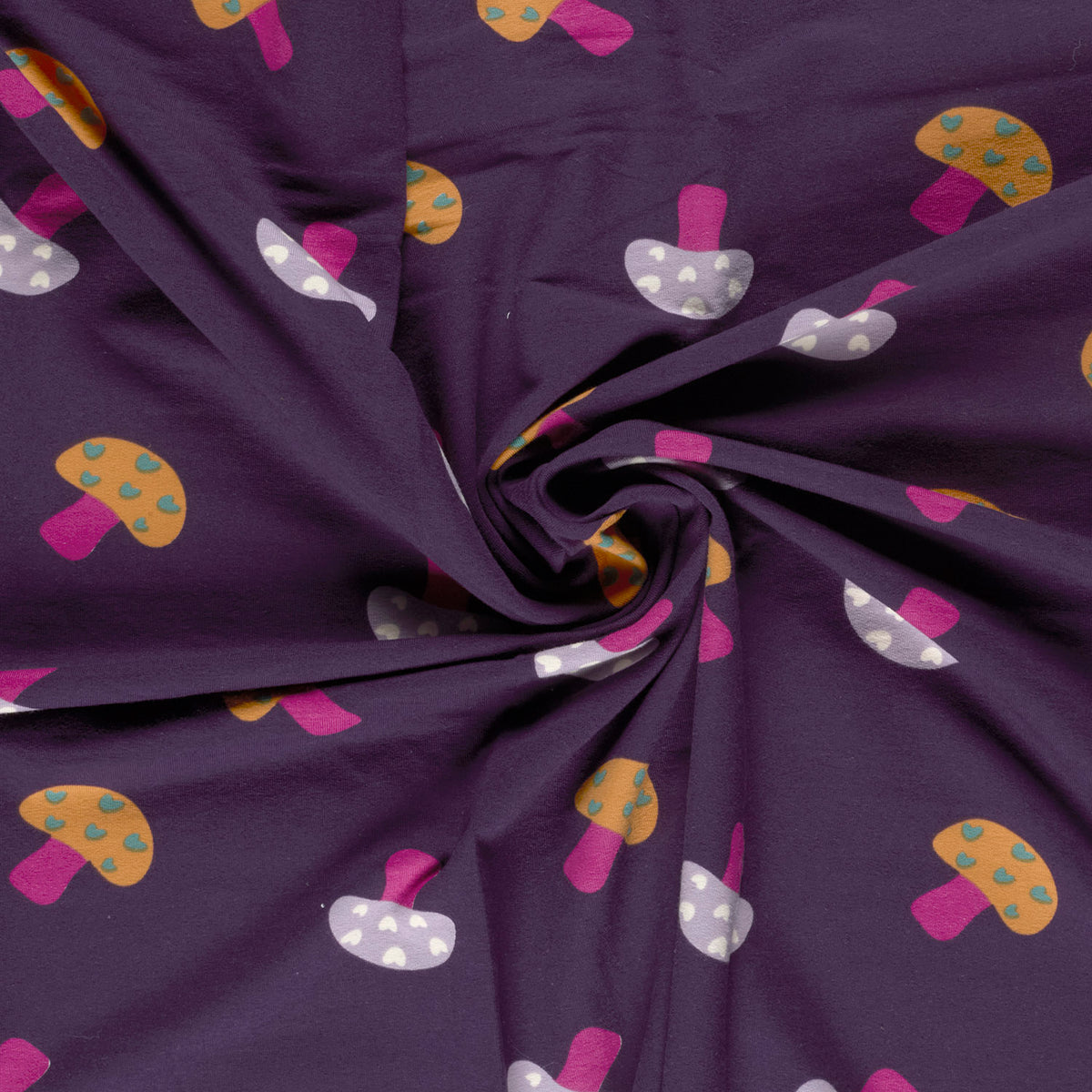 French Terry Pilze – Violett