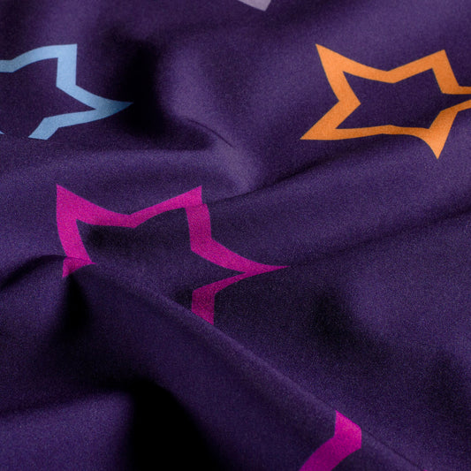 Softshell Sterne – Violett