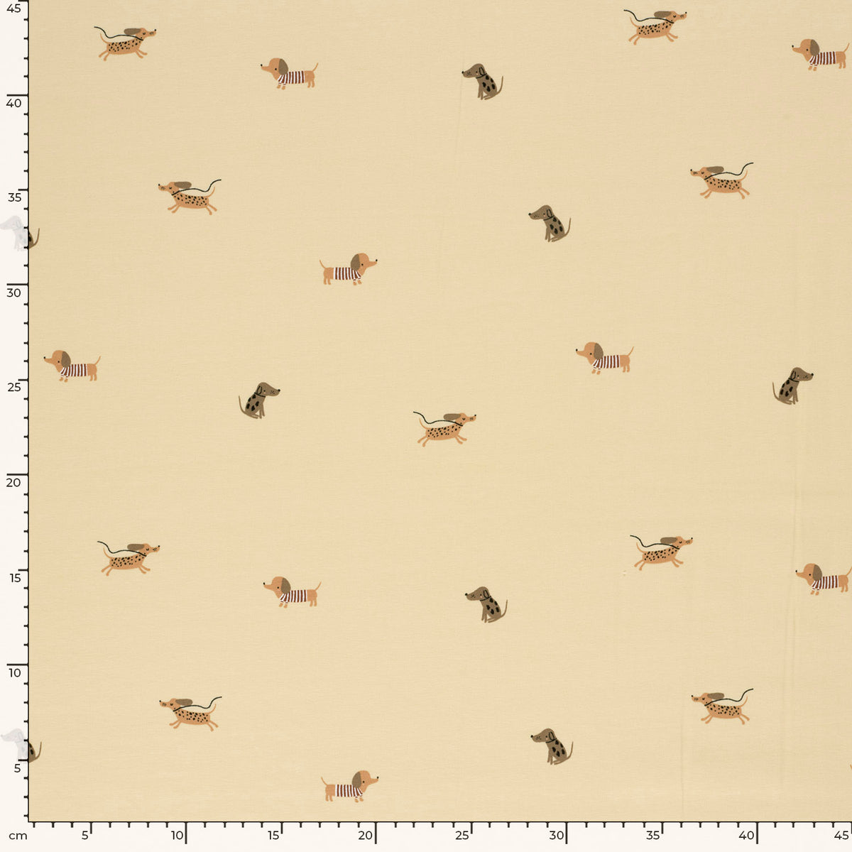Jersey Hunde – Beige