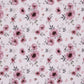 Jersey Blumen – Weiß