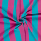 French Terry Streifen – Blau